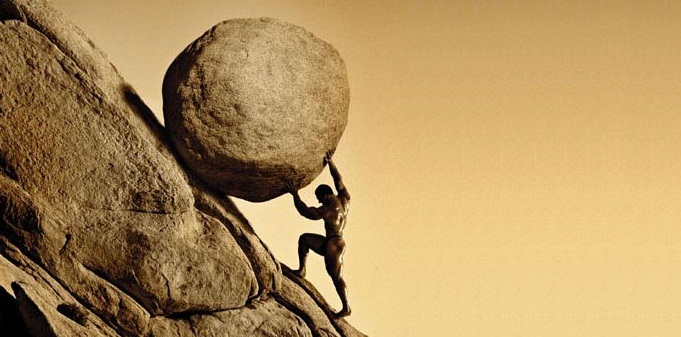 bloomfield knoble feels Sisyphus’ pain.